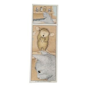 Vintage 90s Amanda House Mouse-Mark Bookmark Y2K 1999 Ellen Jareckie MMK-2000-12